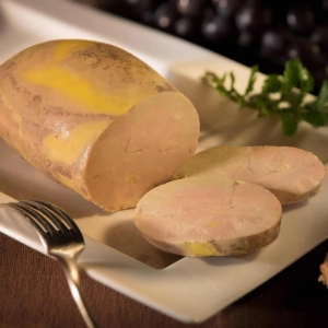 Foie gras à la fine de Bretagne & chutney - 1 kg